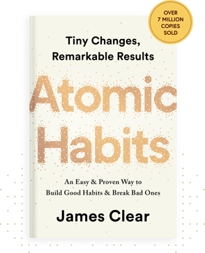 Photo of Atomic Habits book cover